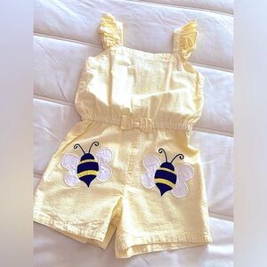 GYMBOREE YELLOW JUMPSUIT SZ 8